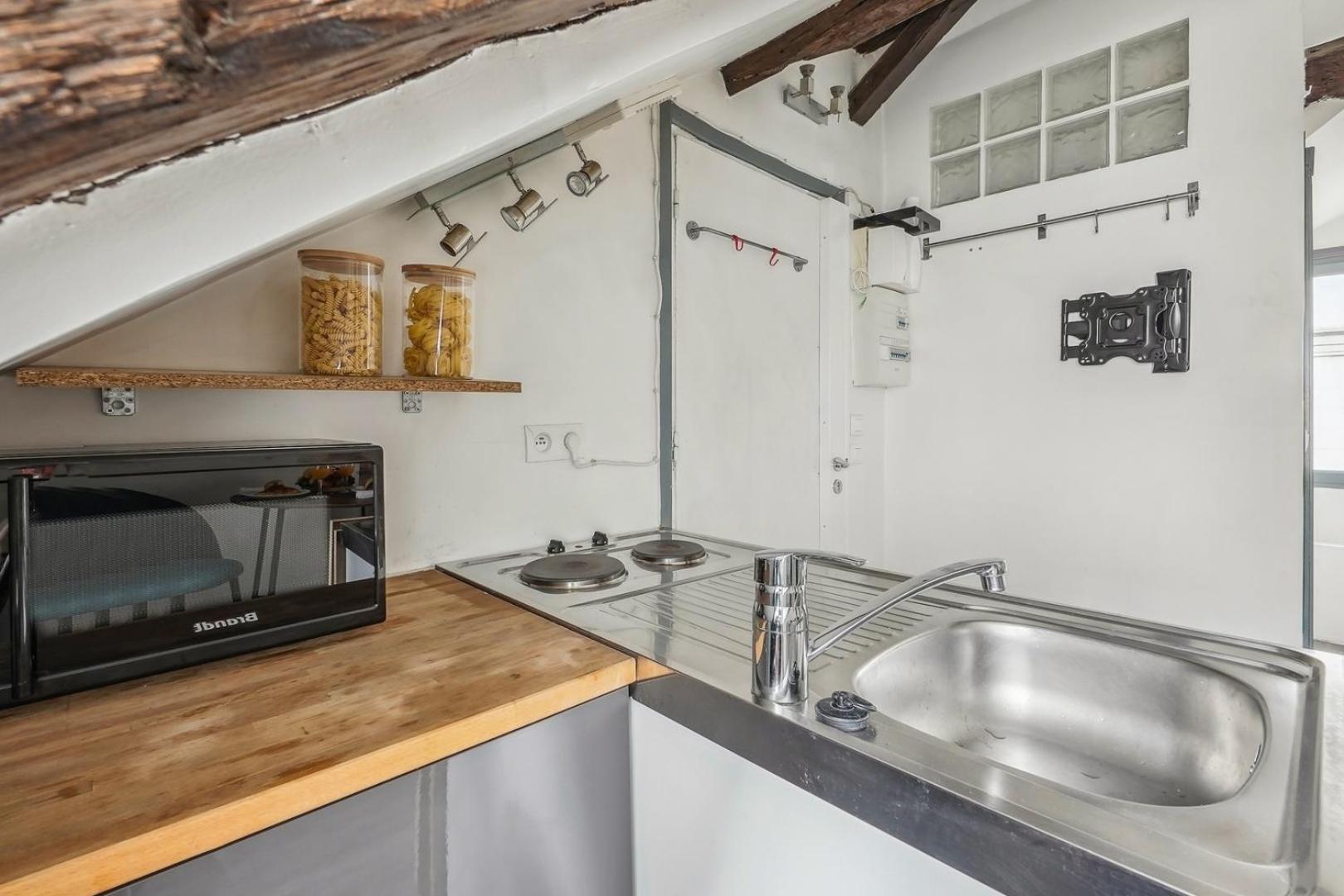 Bnbnook - Bright In Le Marais & Notre-dame Appartement Parijs